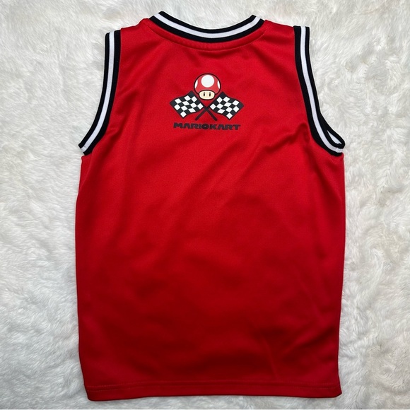 Mario Kart Tank Top Red/Black/White Size 6 - Picture 8 of 16